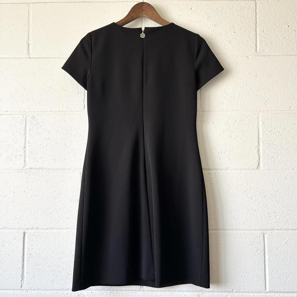 Tommy Hilfiger Black Business Casual Sheath Dress Women's 6 P - Picture 3 of 5